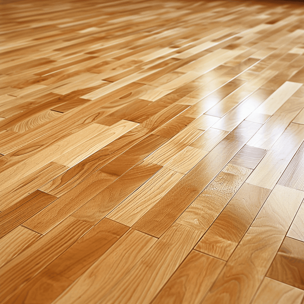 near perfect maple wood flooring installation in staten island