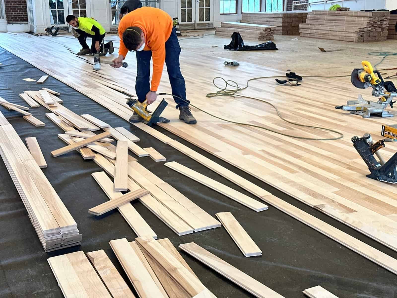 NYC Solid Hardwood floor installation contractor