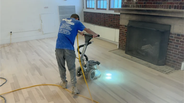 Sanding commercial floor prospect park picnic house