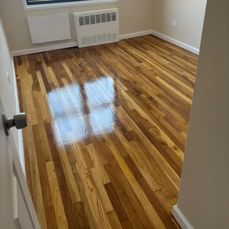 Wood floor refinishing in East Flastbush